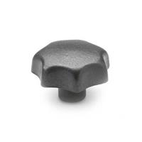 DIN 6336 Star Knob Cast Iron Aluminum without Bore